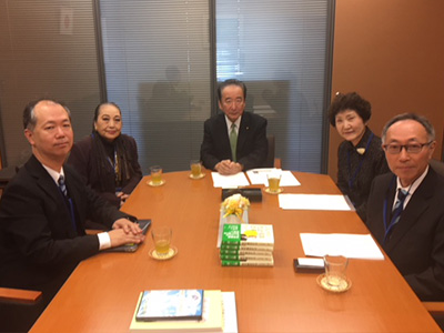 衆議院議員 鴨下一郎先生と面談しました。｜日本音楽療法学会